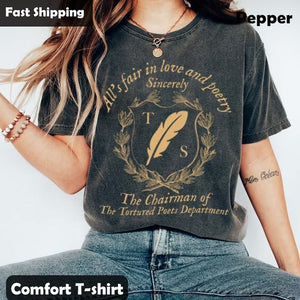 TS Taylor The Tortured Poets Department 8 T-Shirt