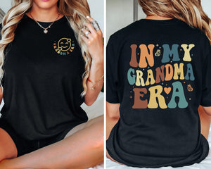 In My Grandma Era Shirt, Christmas Gift For Grandma, Family Shirt, Shirt For Grandma, Gift For New Grandma, Mother's Day Gift, Cute Gift