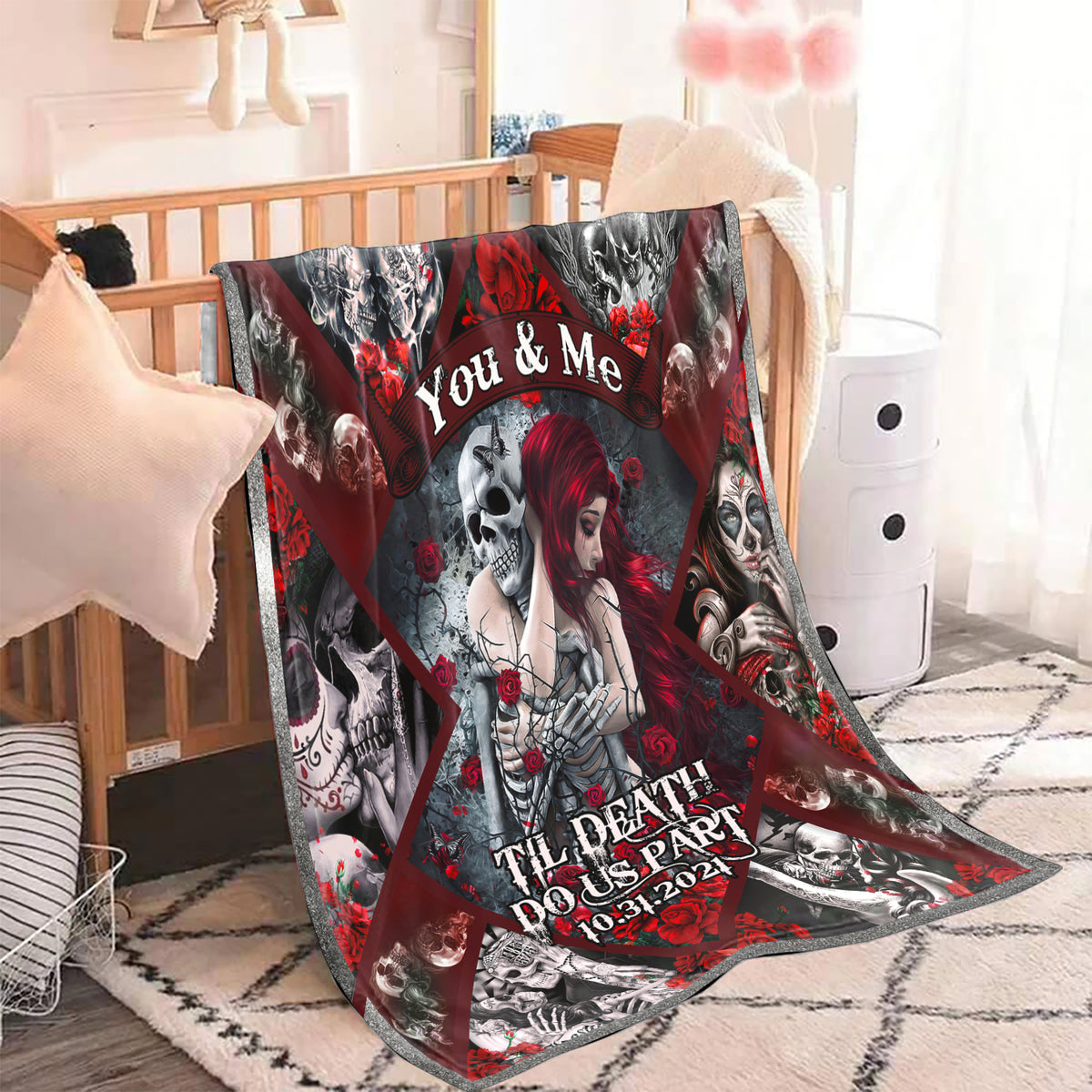 Real Until Death | Throw Blanket