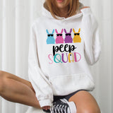 Peep Squad Hoodie, Cute Easter Crewneck, Chillin With My Peeps Squad, Peeps Squad Shirt, Easter Kids Shirt, Easter Cousin Crew Shirt