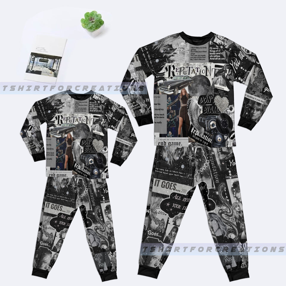 Taylor Swift Eras Tour TS Pajamas Set, Swiftie Merch, The Eras Tour TS Pajamas Set 14