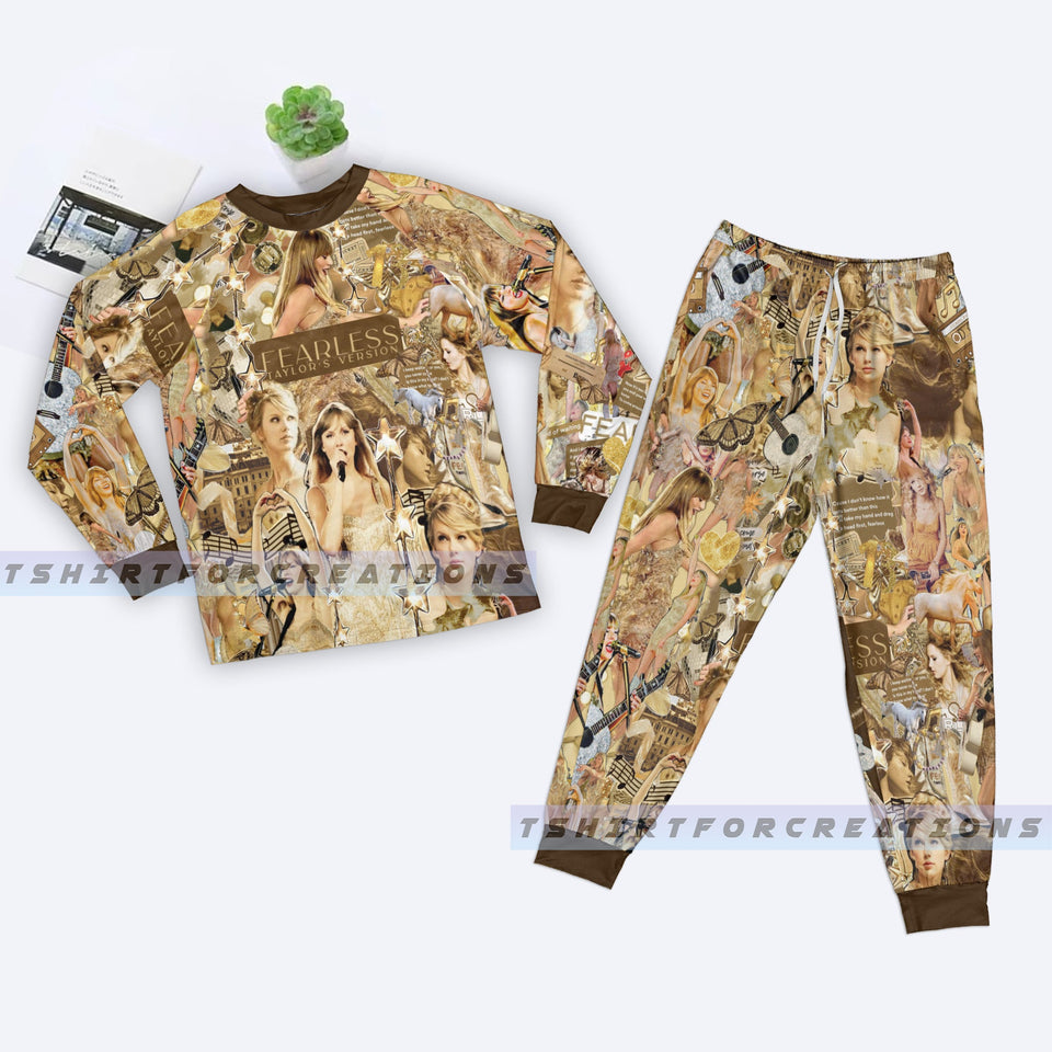 Taylor Swift Eras Tour TS Pajamas Set, Swiftie Merch, The Eras Tour TS Pajamas Set 8