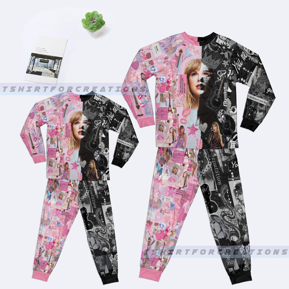 Taylor Swift Eras Tour TS Pajamas Set, Swiftie Merch, The Eras Tour TS Pajamas Set 11