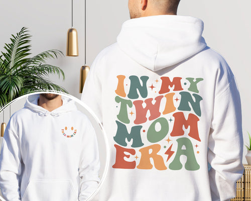 In My Twin Mom Era Hoodie, In My Mom Era Crewneck, Twin Mom Shirt, Twin Mom Club, Twin Mama Shirt, New Mom Gift,Expecting Mom Gift