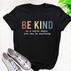 Cute Teacher T-shirt, Teacher Appreciation Gifts Shirt, Be Kind Tee