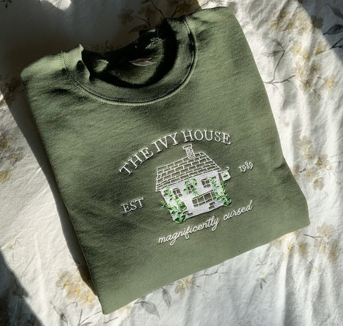 Embroidered The Ivy House Sweatshirt