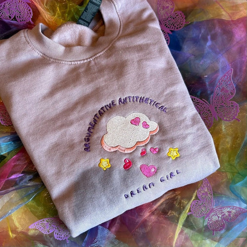 Embroidered Dream Girl Sweatshirt