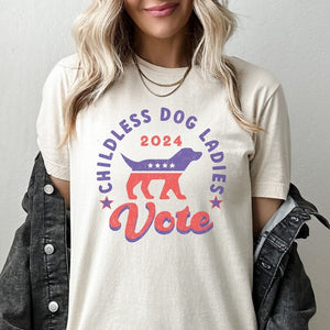 Childless Dog Ladies Vote, Dogs for Kamala, Kamala Harris 2024, Kamala Rally T Shirt, Political 2024 Shirt, Kamala Coconut Tree, Vote Tee