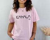 Cat Ladies for Kamala Shirt, Cottagecore Kittens Kamala Harris Voting 2024 Presidential Election Cat Person Political Tee