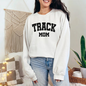 Track Mom Sweatshirt, Track Mama Sweatshirt, Mother's Day Gift, Track Mom Gift Sweatshirt, Gift Sweatshirt For Mom, Track Mama Gift