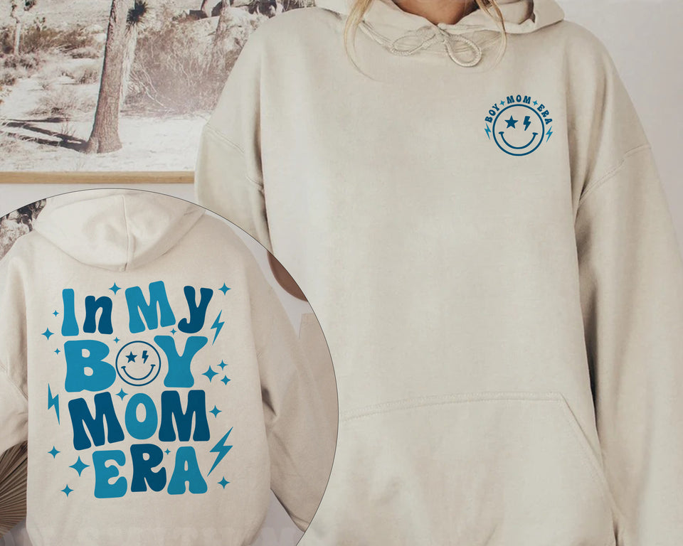 In My Boy Mom Era Hoodie, In My Mom Era Crewneck, Boy Mom Shirt, Boy Mom Club, Boy Mama Shirt, New Mom Gift, Expecting Mom Gift, Gender Reveal