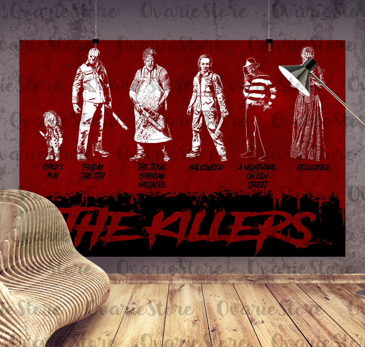 The Killers Poster, Halloween Poster, Horror Fan, Movie Fan Poster ...