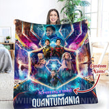 Personalized Ant Man and Wasp Quantumania Blanket, Blanket Gift Ideas 2