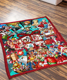 Personalized One Piece Christmas Blanket, Anime Fan