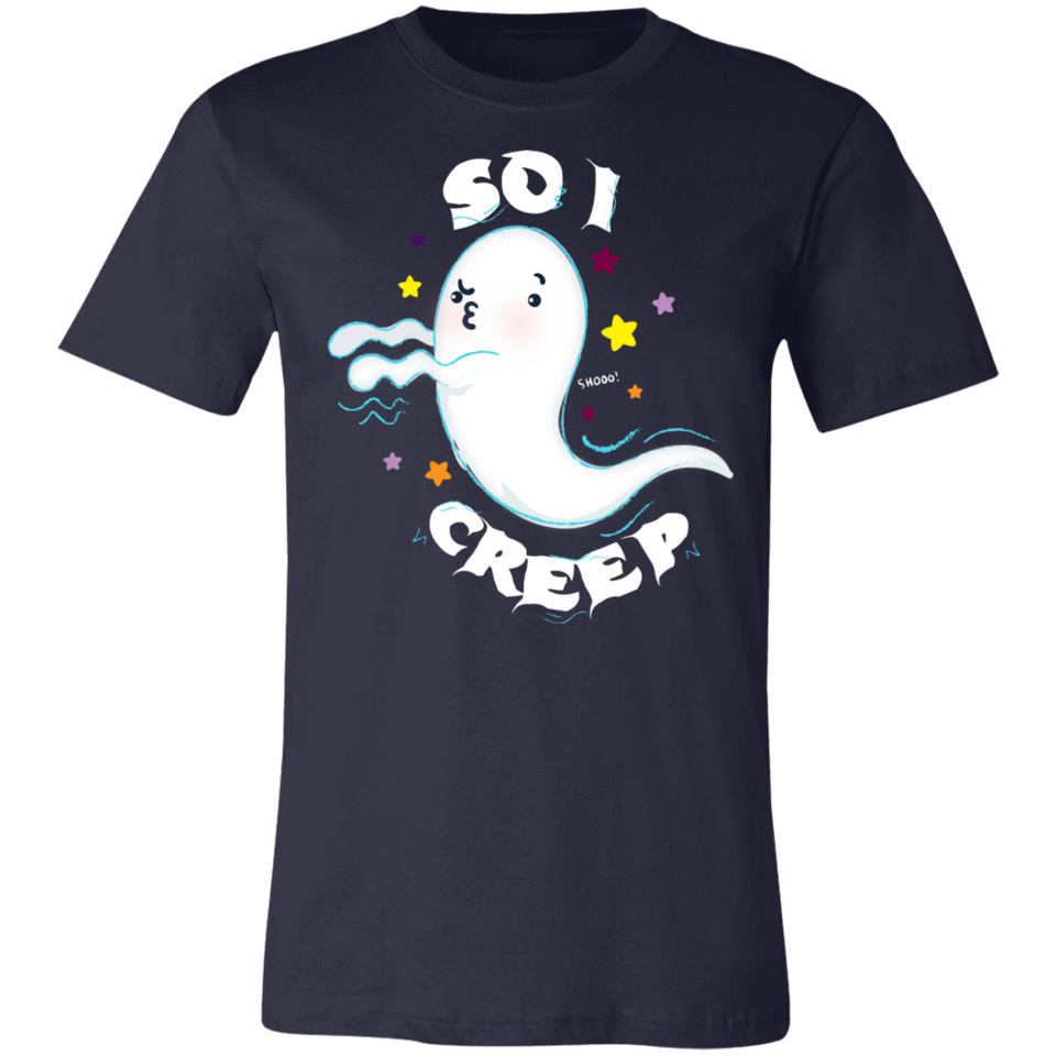 Halloween So I creep Ghost Hearts T-Shirt