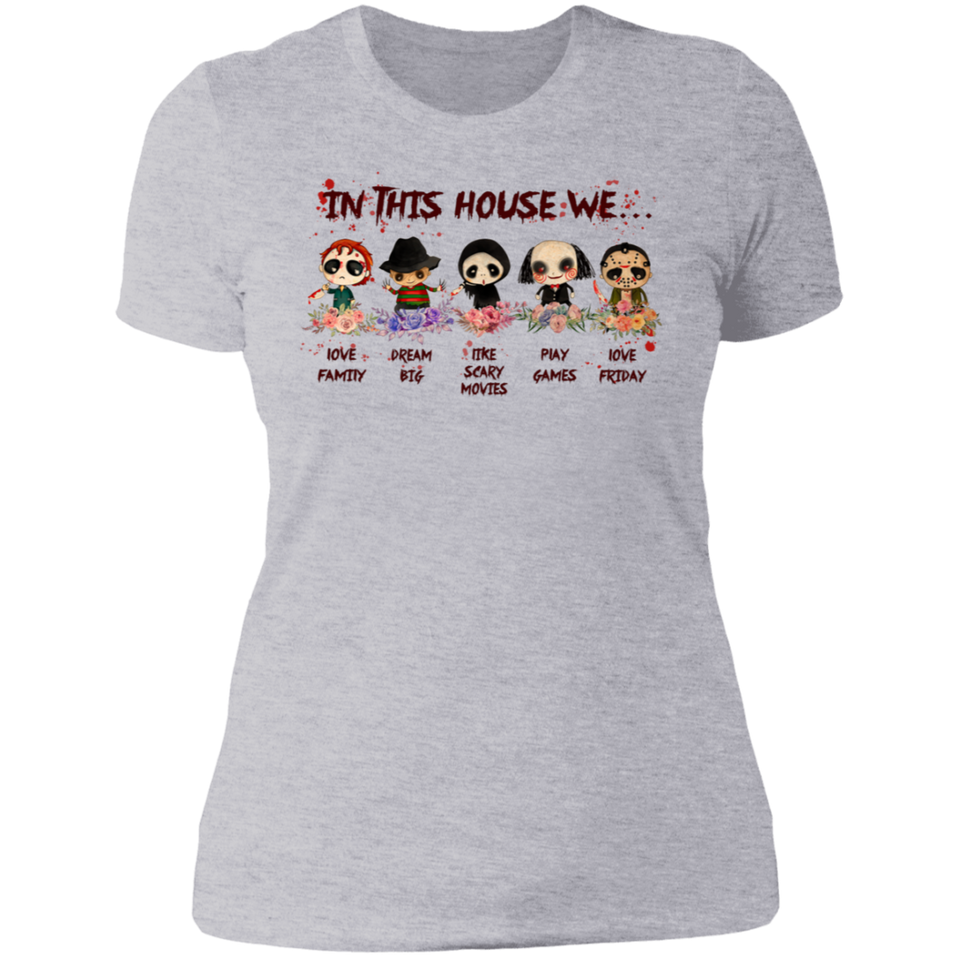 In This House Horror Movie Vintage Woman T-Shirt