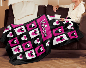 Personalized Mickey Pattern Blanket, Blanket Gift Ideas, Gift For Kids, Blanket Gift Ideas