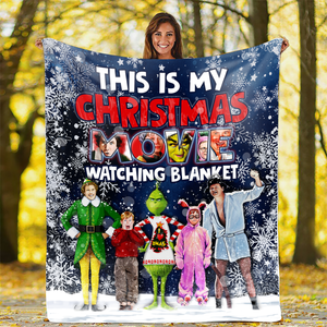 This Is My Christmas Movie Watching Blanket