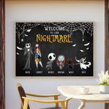 Personalized Welcome To Our Nightmare Poster
