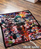 Personalized Hero Academy Blanket, Anime Fan 3