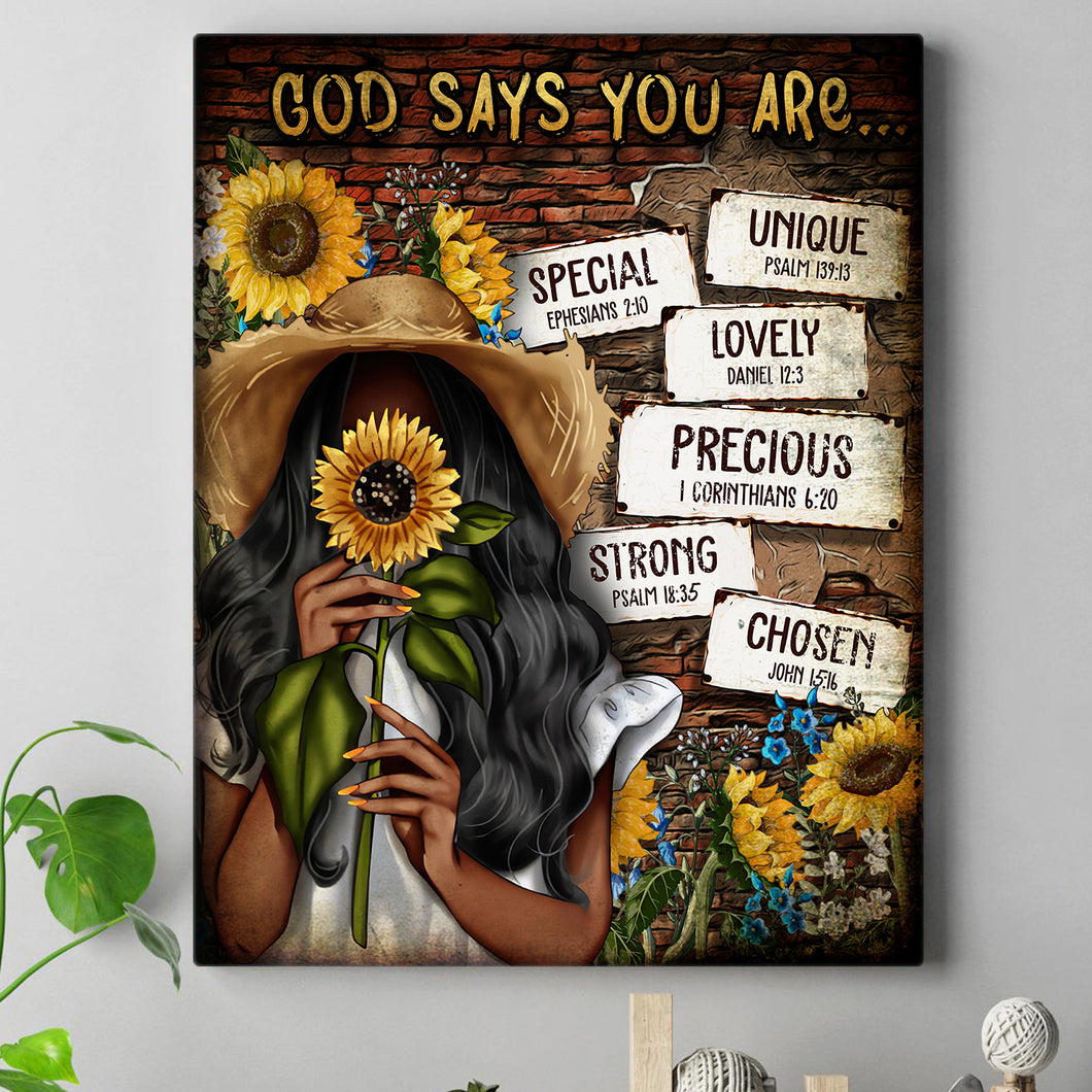 God Says You Are Poster