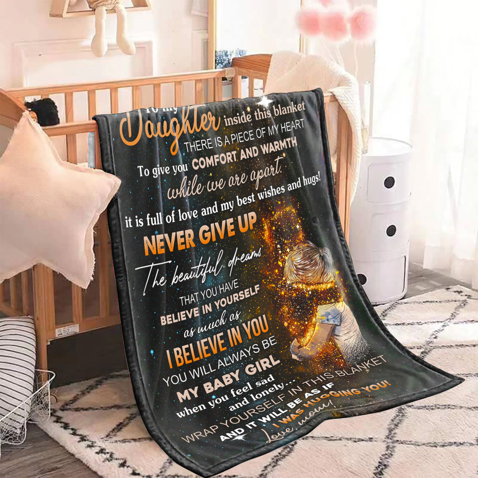 Personalized Mother Blanket Gift For Girls