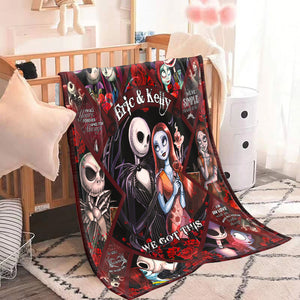Personalized You & Me, We Got This Blanket, Halloween Gift
