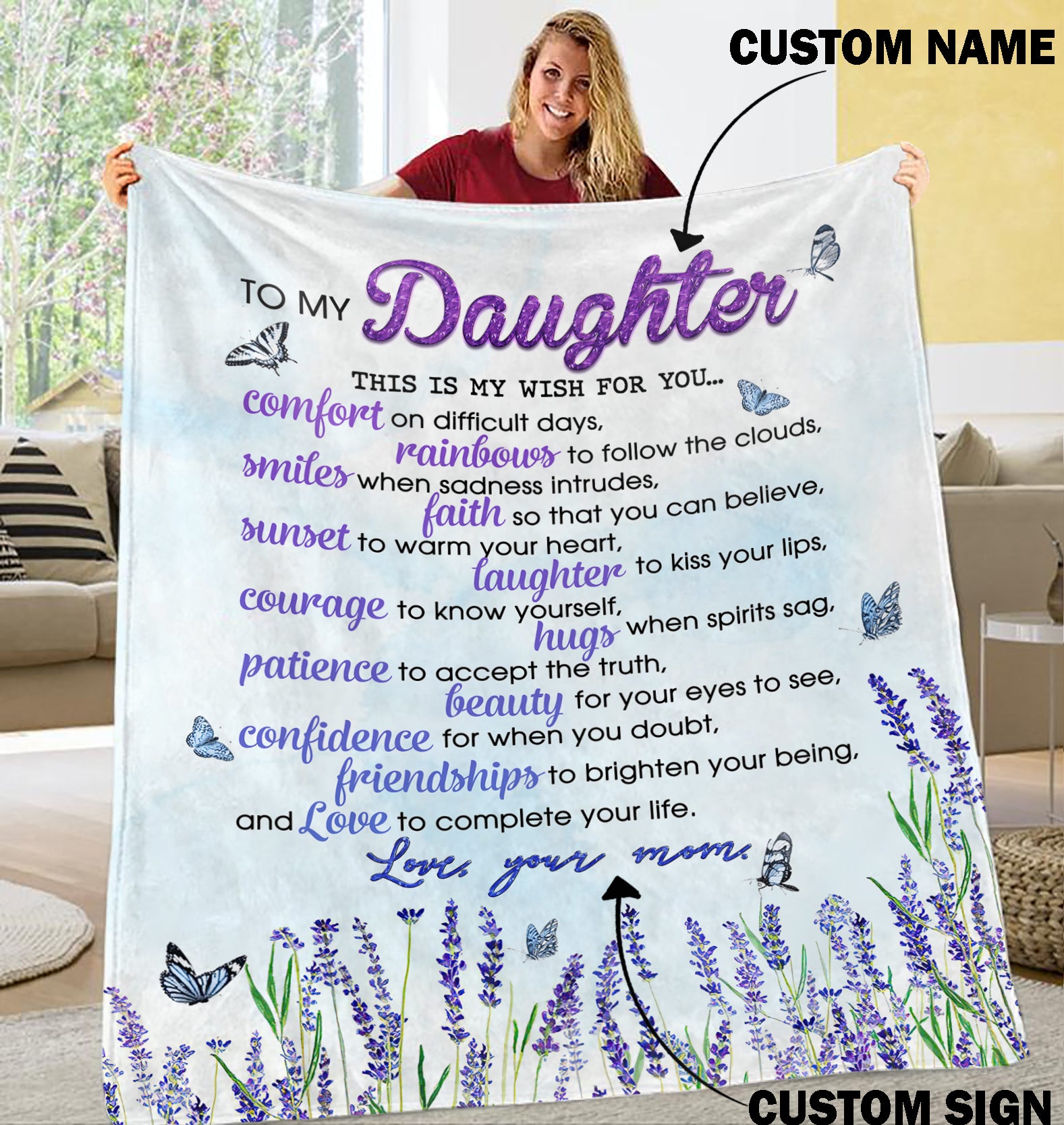 Custom Name Princess Frozen Blanket – Uniwiin Store - Unique Gifts Family