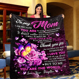 To my Mom (Butterfly) Blanket