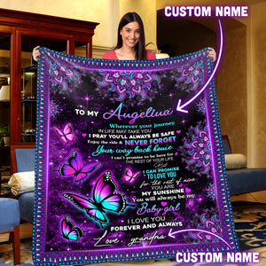 Personalized Blanket Gift For Girls