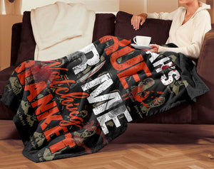 Personalized This Is My True Crime Watching Blanket, Halloween Gift